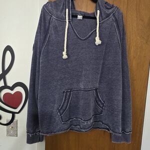 VENUS Blue Hooded Sweater